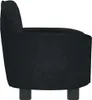 Hundebett Schwarz 66x40x45 cm Samt Produktbild-Vorschau 4