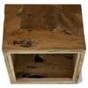 vidaXL Couchtisch 50x50x35 cm Teakholz Braun Produktbild-Vorschau 5