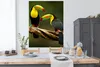MuchoWow® Poster Vögel - Tukan - Zweig - Tiere - Regenbogen Produktbild-Vorschau 3