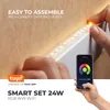 SMART LED-Streifen Fernbedienung RGB CCT WiFi 5M 24W Produktbild-Vorschau 6