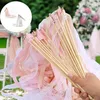 20 Stück Wedding Wands, 30cm Weiß und Rosa Luftschlangen Produktbild-Vorschau 6