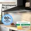 LEVIVO Dunstabzugshaube 90 cm Umluft & Abluft mit 410 m³/h Produktbild-Vorschau 4
