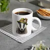 Dachs mit alpenländischem Trachtenhut Kaffeebecher Produktbild-Vorschau 8