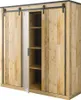 Kleiderschrank mit Spiegel SHELTON-61  in Old Style hell Produktbild-Vorschau 4