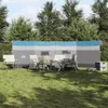 vidaXL Camping-Windschutz Blau 510x153 cm Wasserdicht Produktbild-Vorschau 3