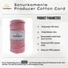 Kordel / 3mm / 100 Meter / Farbe / Puderrosa / Produktbild-Vorschau 4