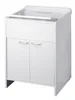 Spülbeckenunterschrank 60x60 mit flexiblem Wasserhahn und Produktbild-Vorschau 3