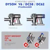 Image shows compatible and incompatible Dyson vacuum cleaner models. Produktbild-Vorschau