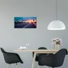 Wanduhr aus Glas – 60x30 cm - Glasbild - Glasuhr - Produktbild-Vorschau 3