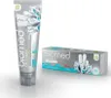 A tube of BIOMED CALCIMAX toothpaste and its box are displayed on a white background. Produktbild-Vorschau
