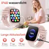Smartwatch Damen Herren, 1.83" HD Fitnessuhr mit Produktbild-Vorschau 5