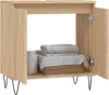 vidaXL Koupelnová skříňka Sonoma Oak 58x33x60 cm Materiál Náhled obrázku produktu 3