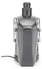 A side view of a gray and black juicer on a white background. Náhled obrázku produktu