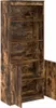 vidaXL Credenza rovere fumé 70x35x180 cm materiale a base Anteprima dell’immagine prodotto 5