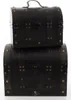 Casa Padrino Art Deco Holz Lunchbox Set Schwarz - Produktbild-Vorschau 1