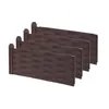 ProGarden Palisade Gartenzaun Beeteinfassung braun 45x18 cm Produktbild-Vorschau 8