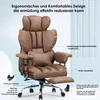 Bürostuhl mit Fußstütze - Ergonomischer Schreibtischstuhl Produktbild-Vorschau 4