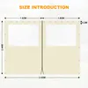 Transparentní plachta, 650 g/m², PVC, venkovní závěs s Náhled obrázku produktu 9