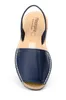 Avarcas Minorquine Sandalen, Uni, Naturleder, Dunkelblau, Produktbild-Vorschau 2