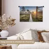 MuchoWow® Wandteppich Wandbehang Wald - Sumpf - Baum 60x40 Produktbild-Vorschau 2