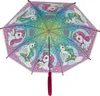Kinder Regenschirm Einhorn bunt mit Regenbogen Stockschirm Produktbild-Vorschau 4