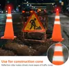 4 cônes de signalisation pliables, orange, réfléchissants, Voir les images du produit 13