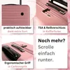 COCOONO® Emotion Koffer FROZEN PINK - MITTELGROß 66L Produktbild-Vorschau 5