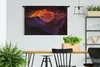 MuchoWow® Wandteppich Wandbehang Gewellte Felsen des Produktbild-Vorschau 2