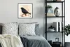 MuchoWow® Gerahmtes Poster Amsel - Vogel - Zweige - Beere - Produktbild-Vorschau 2