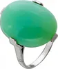 Chrysopras Ring Weißgold 585 14K grüner Edelstein 30ct  21 Produktbild-Vorschau 1