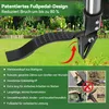 Unkrautstecher 112cm mit verstellbarem Griff, Grabegabel Produktbild-Vorschau 7