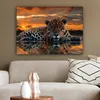 Wanddeko 80x60 cm - Tiere - Natur - Leopard - Produktbild-Vorschau 5