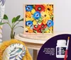 OKTO FREEDOM Bastelset DIY Blumen mit Holzrahmen 21 x 21 cm Produktbild-Vorschau 15