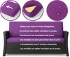 Auflagen für Hollywoodschaukel 170x60 + 170x50 cm Violett Produktbild-Vorschau 3