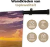 MuchoWow® Wandteppich Wandbehang Italien - Sonnenuntergang Produktbild-Vorschau 3
