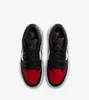 Nike Jordan 1 Low "Bred Toe 2.0" Rot, Größe: 38,5 Produktbild-Vorschau 4
