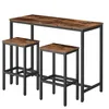 A bar table and two bar stools. Podgląd zdjęcia produktu