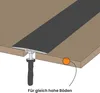 Dalsys Übergangsprofil flach 90cm x 35mm zum Schrauben Produktbild-Vorschau 5