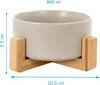 Ciotola per cibo in Vetroceramica Intirilife con cornice in Anteprima dell’immagine prodotto 2