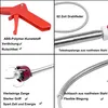 Rohrreiniger Spirale mit Greifzange – 1,8 m flexible Produktbild-Vorschau 4