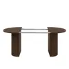 Esstisch OVARO ausziehbar Eiche Dunin 100-144-188x100x75 cm Produktbild-Vorschau 5