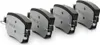 MEYLE 025 251 0917/PD Bremsbeläge Hinten für VW Golf VII Produktbild-Vorschau 3
