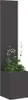 vidaXL Garten Sichtschutz-Leinwand Schwarz 32 x 32 x 150 cm Produktbild-Vorschau 3