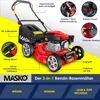 MASKO® Benzin Rasenmäher 5in1 Radantrieb EasyClean Produktbild-Vorschau 5