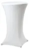Stehtischhusse Stretch weiß Ø 80 cm Tischhusse Produktbild-Vorschau 5