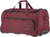A maroon Travelite rolling duffel bag is shown against a white background. Náhľad obrázku produktu