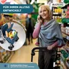 Rollator s košíkom Mobiclinic nákupná taška a sedadlo Náhľad obrázku produktu 4
