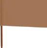 vidaXL 5 pezzi di tessuto frangivento 600 x 160 cm Taupe Anteprima dell’immagine prodotto 4