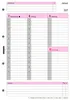 Programma settimanale A4 1 settimana/2 pagine Calendario Anteprima dell’immagine prodotto 5
