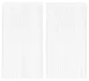 vidaXL Fadenvorhänge 2 Stk. 140 x 250 cm Weiß Produktbild-Vorschau 8